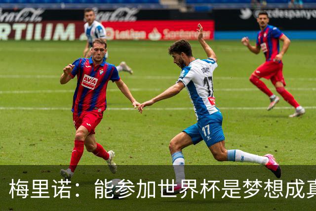 梅里诺：能参加世界杯是梦想成真，我克服了受伤的艰难时刻